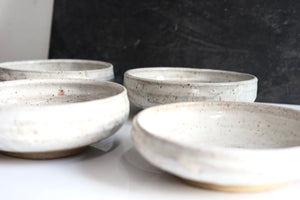 PRE ORDER set of 4 approx 8 inch “powls” or plate-bowls