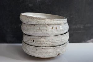PRE ORDER set of 4 approx 8 inch “powls” or plate-bowls