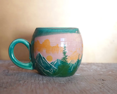 2nd 16oz Sunset Mountain Mug