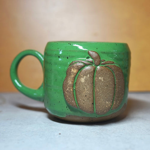 14oz 2nd Green Pumpkin Mug