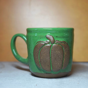 12oz 2nd Green Pumpkin Mug