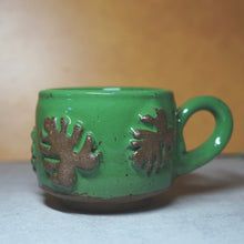 16oz Green Monstera Mug