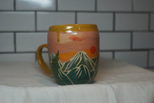 14oz Sunrise/sunset Mountain Mug