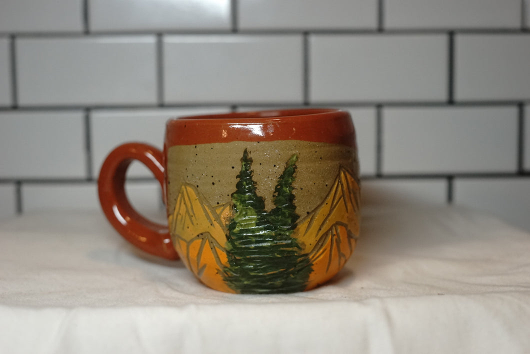 12oz Autumn Mountain Mug