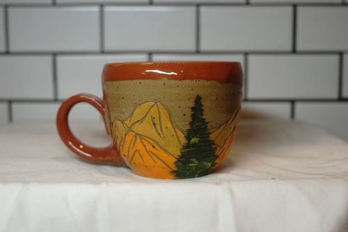 2nd 16oz Autumn Mountain Mug