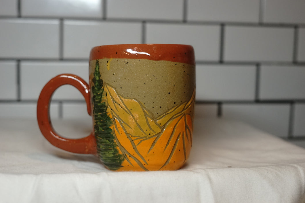 16oz Autumn Mountain Mug