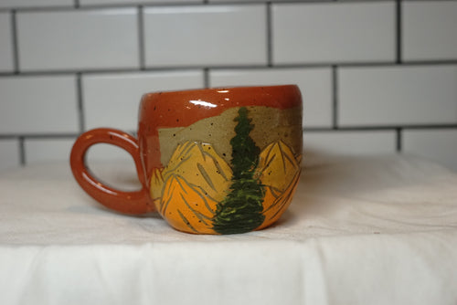 8oz Autumn Mountain Mug