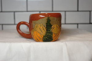 8oz Autumn Mountain Mug