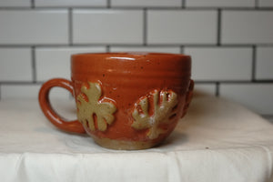 2nd 18oz Rust Monstera Mug