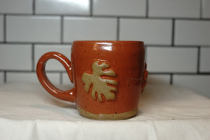 2nd 12oz Rust Monstera Mug