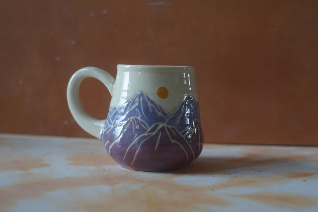 14oz Purple Mountain Mug