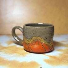 12oz 2nd  yellow/orange mountain mug