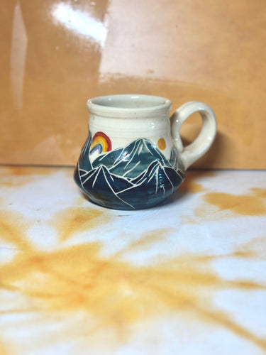 2nd 12oz mountain mug with sun