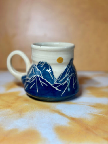 2nd 12oz Mountains and sun mug