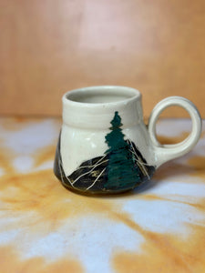 2nd 12oz Mountain Mug with Tree and Sun