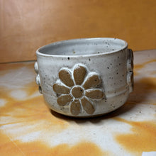 12oz white flower mug