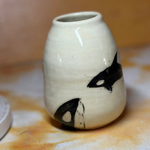 tiny orca vase