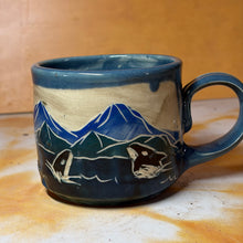 12oz orca mountain mug