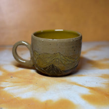 2ND 10oz tan mountains mug